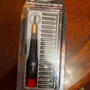 20 Piece Electronics Bit Driver Set